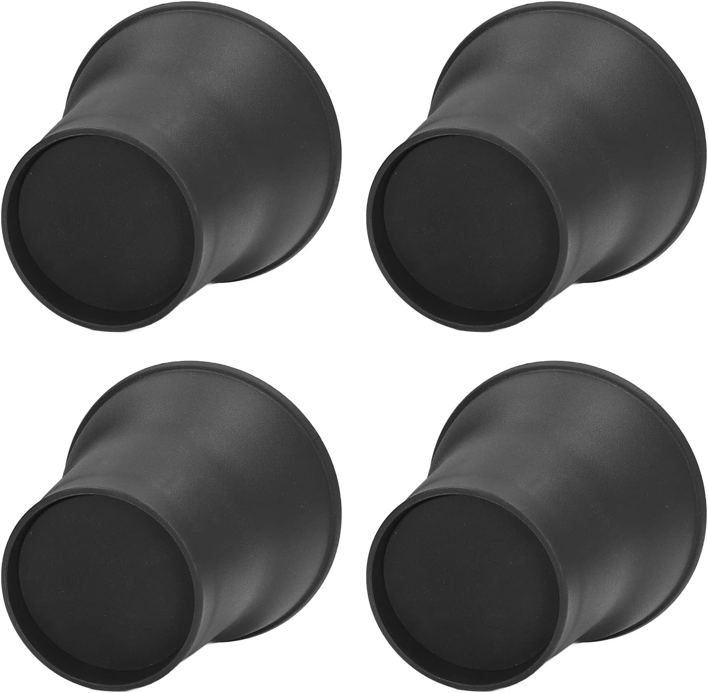 Podnośniki do mebli plplaaoo 6 cali do podnoszenia łóżka sofy 4 szt. czarne