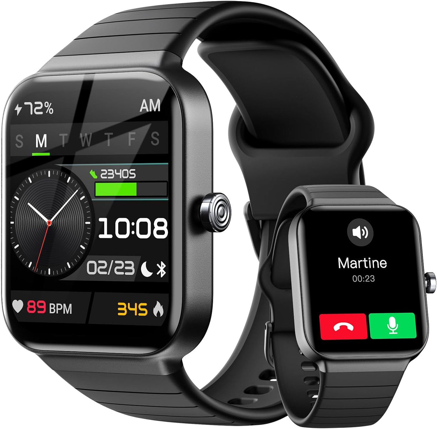 Smartwatch IDW15, IP68 dla Android/iOS, bez oryginalnego kabla, Powystawowy