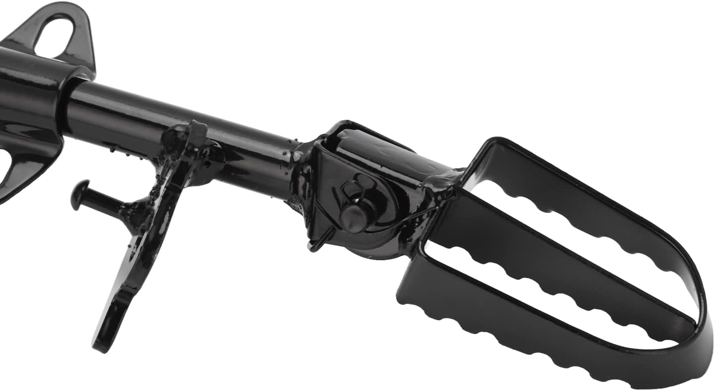 Uchwyt podnóżków do pitbike CRF50 50/70/110/125cc stalowy czarny