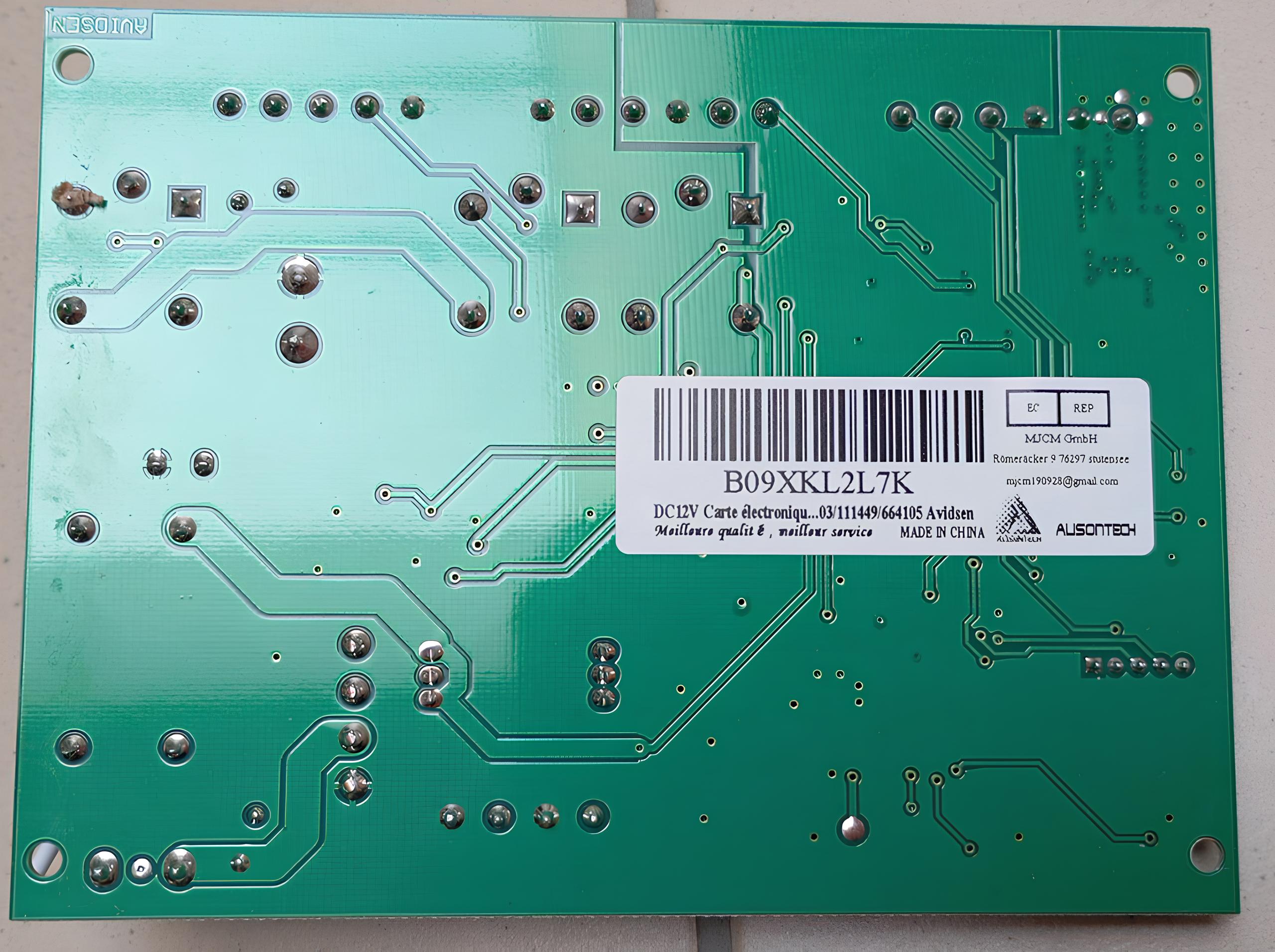 Karta elektroniczna Alisontech CA2B9 V1.10 do bram przesuwnych Avidsen