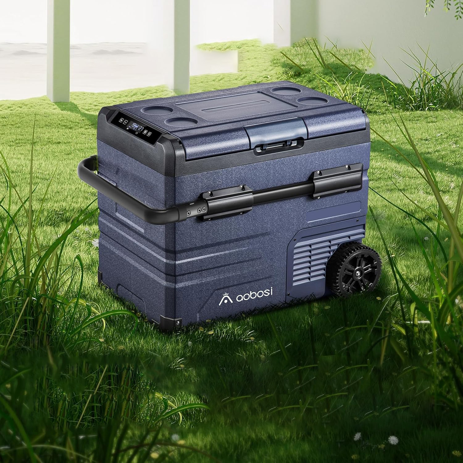 Lodówka kompresorowa AAOBOSI 45L Dual Zone z WiFi i sterowaniem POWYSTAWOWE