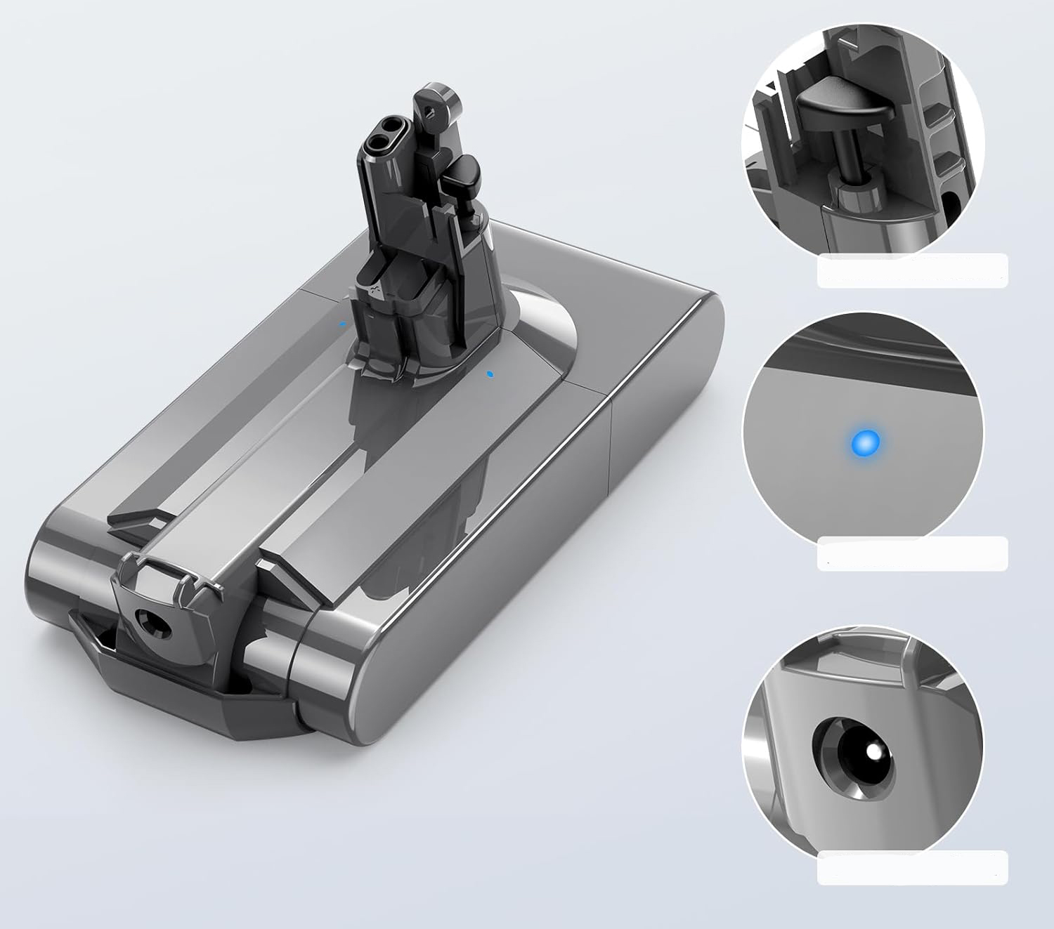 UŻYWANY Akumulator 3900 mAh do Dyson V11 25,2 V zapasowa bateria ASUNCEL
