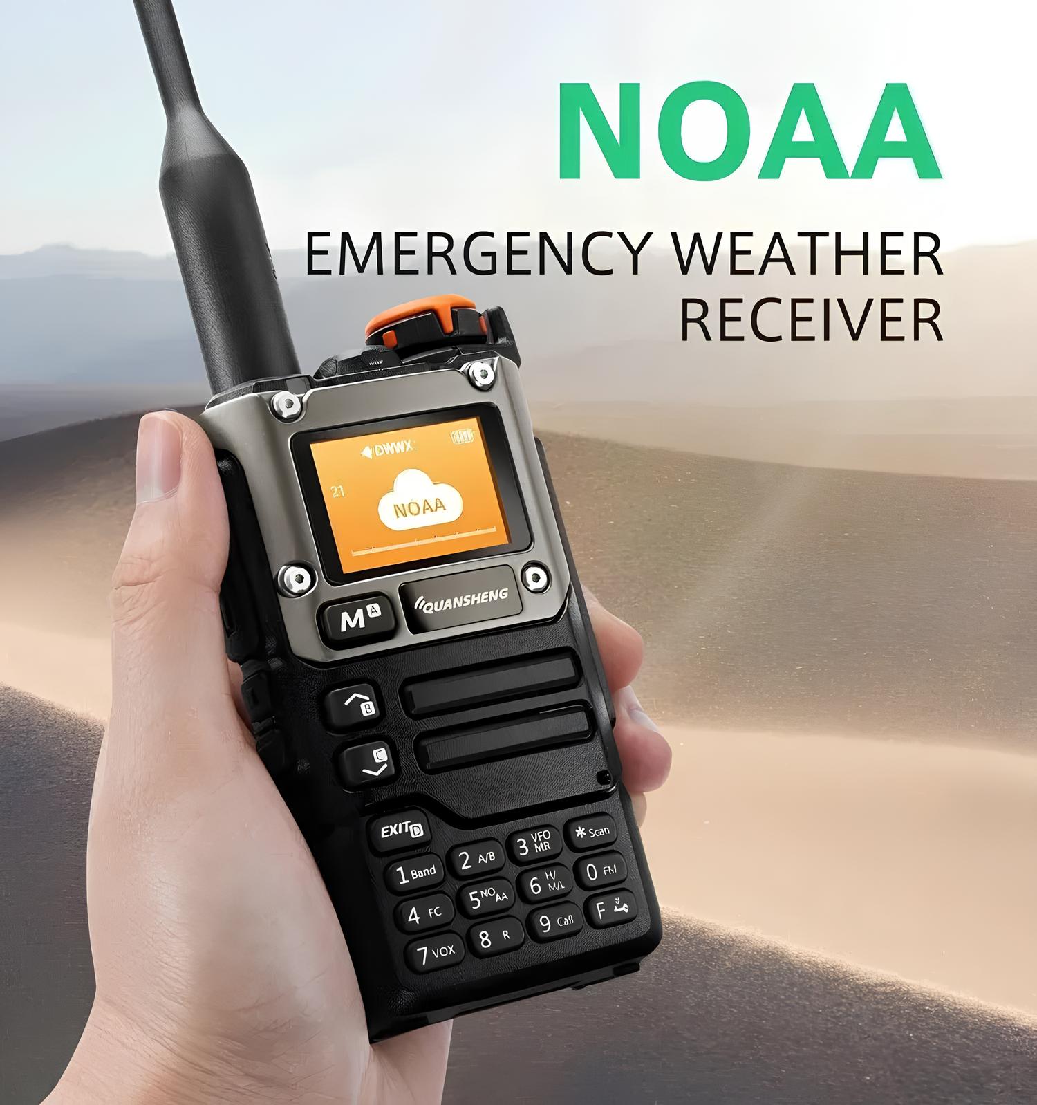 Przenośne radio CB Quansheng UV-K5 (8), 50-600MHz 5W 2023 FM AM Type-C