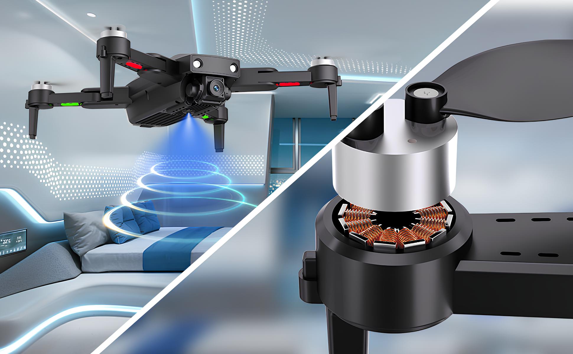 UŻYWANY Dron GPS IDEA 33 z kamerą 4K 5G WiFi składany FPV RC Quadcopter