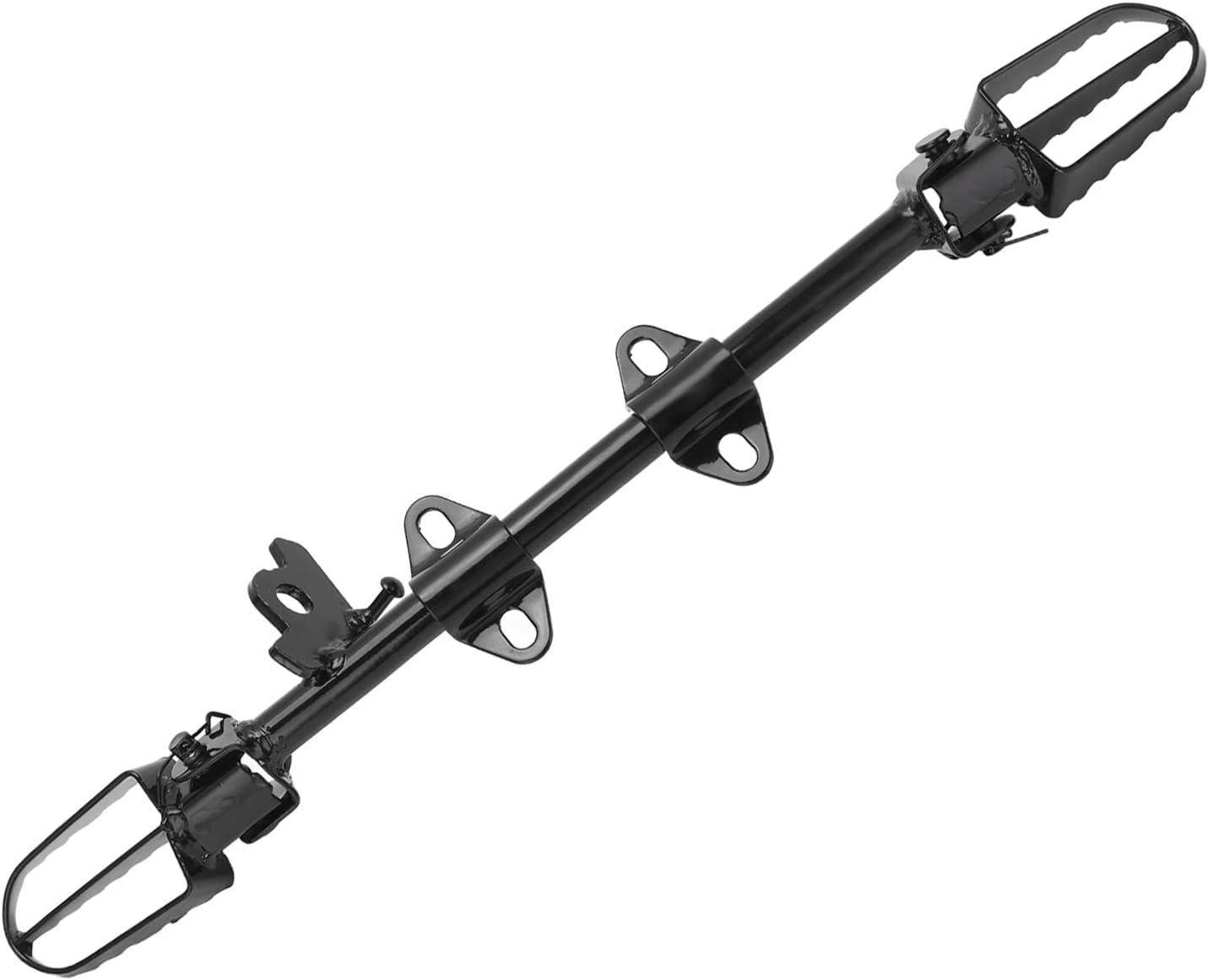 Uchwyt podnóżków do pitbike CRF50 50/70/110/125cc stalowy czarny