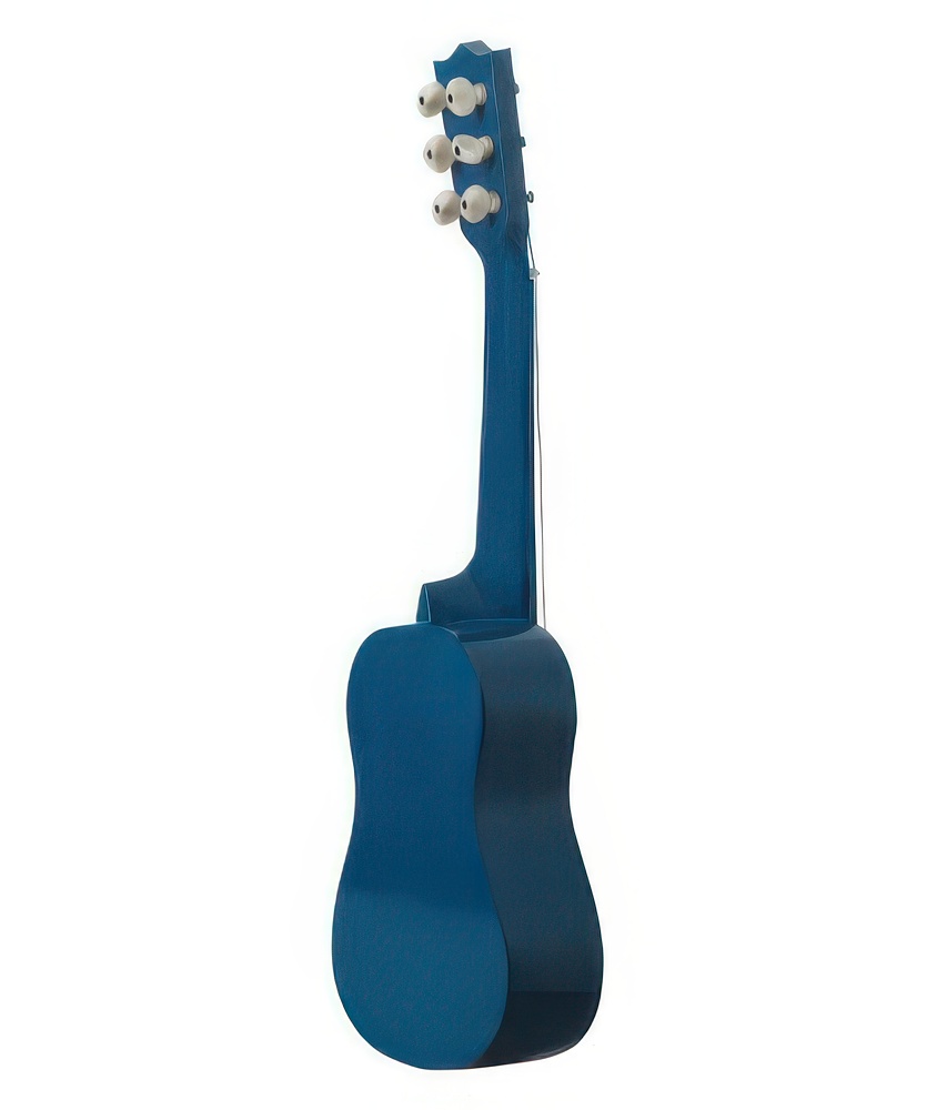 Gitalele niebieskie 6-strunowa mini gitara hybryda ukulele podróżna hit
