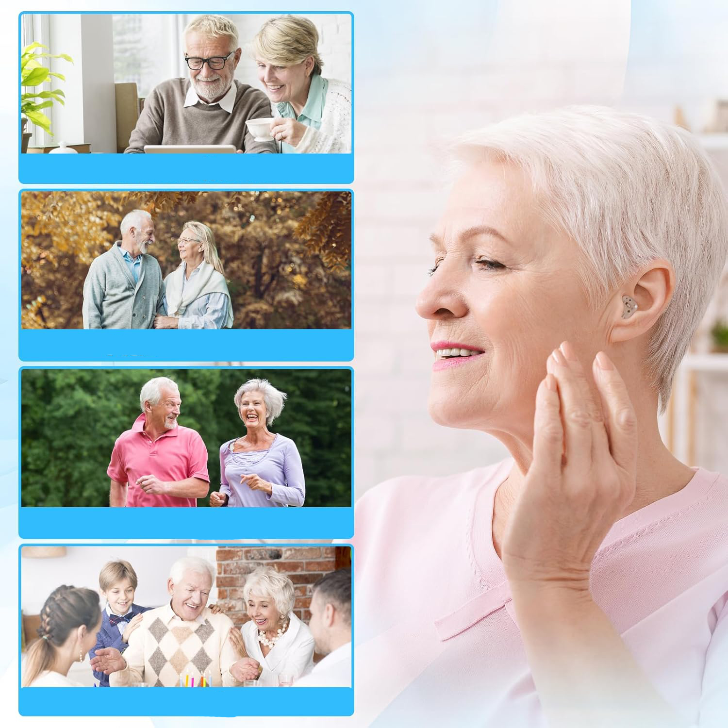 UŻYWANE Cyfrowy aparat słuchowy WEIYII VHP-1631 dla dorosłych 32 kanały