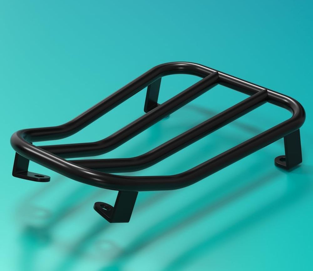 Bagażnik motocyklowy Artudatech do Vespa GT GTS GTV 125-300 czarny matowy