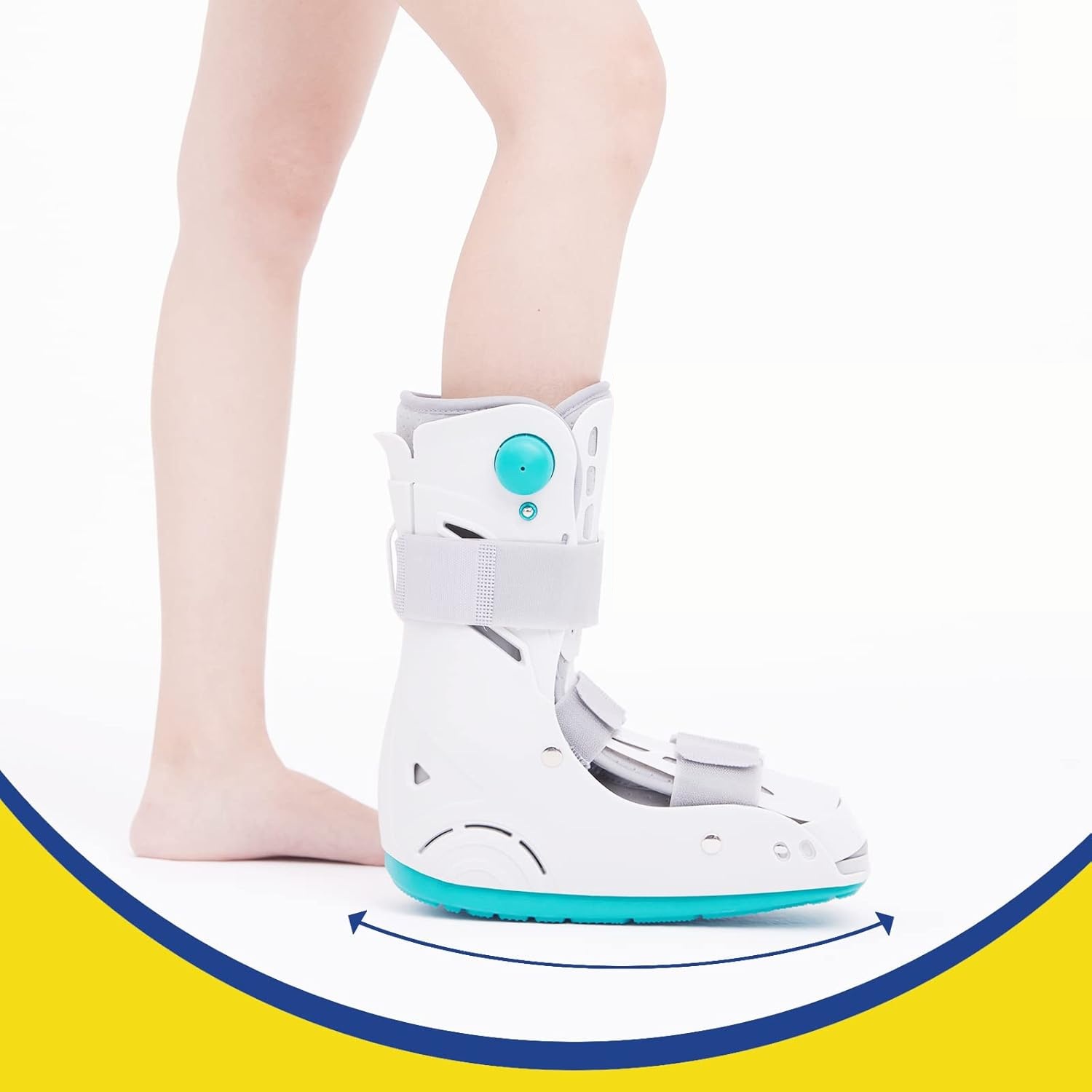 Buty nadmuchiwane ortopedyczne do chodzenia M urazy stawu skokowego