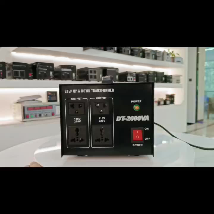 Transformator podnoszący/obniżający DT-2000W 110V-220V konwerter napięcia
