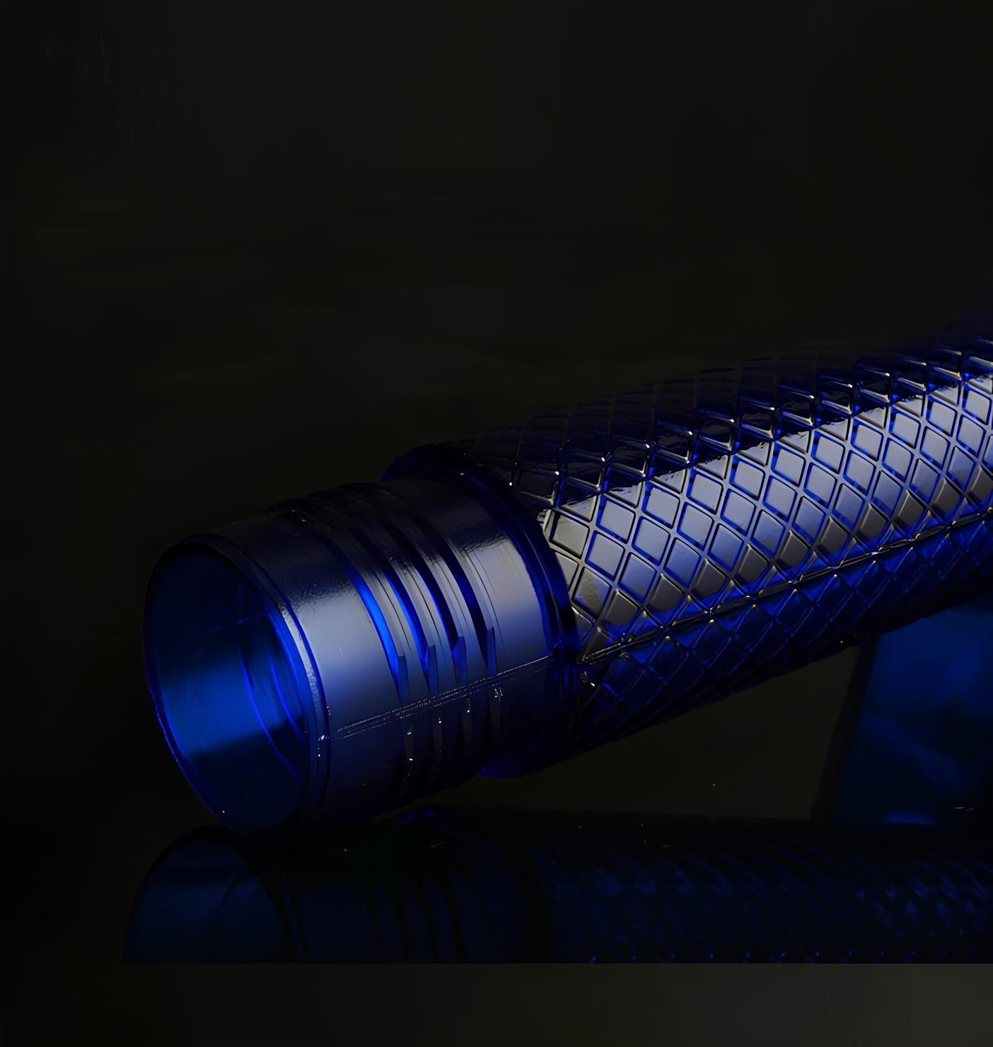 Butelka na wodę RESTEQ w kształcie młota Thora, butelka Mjolnir, niebieska