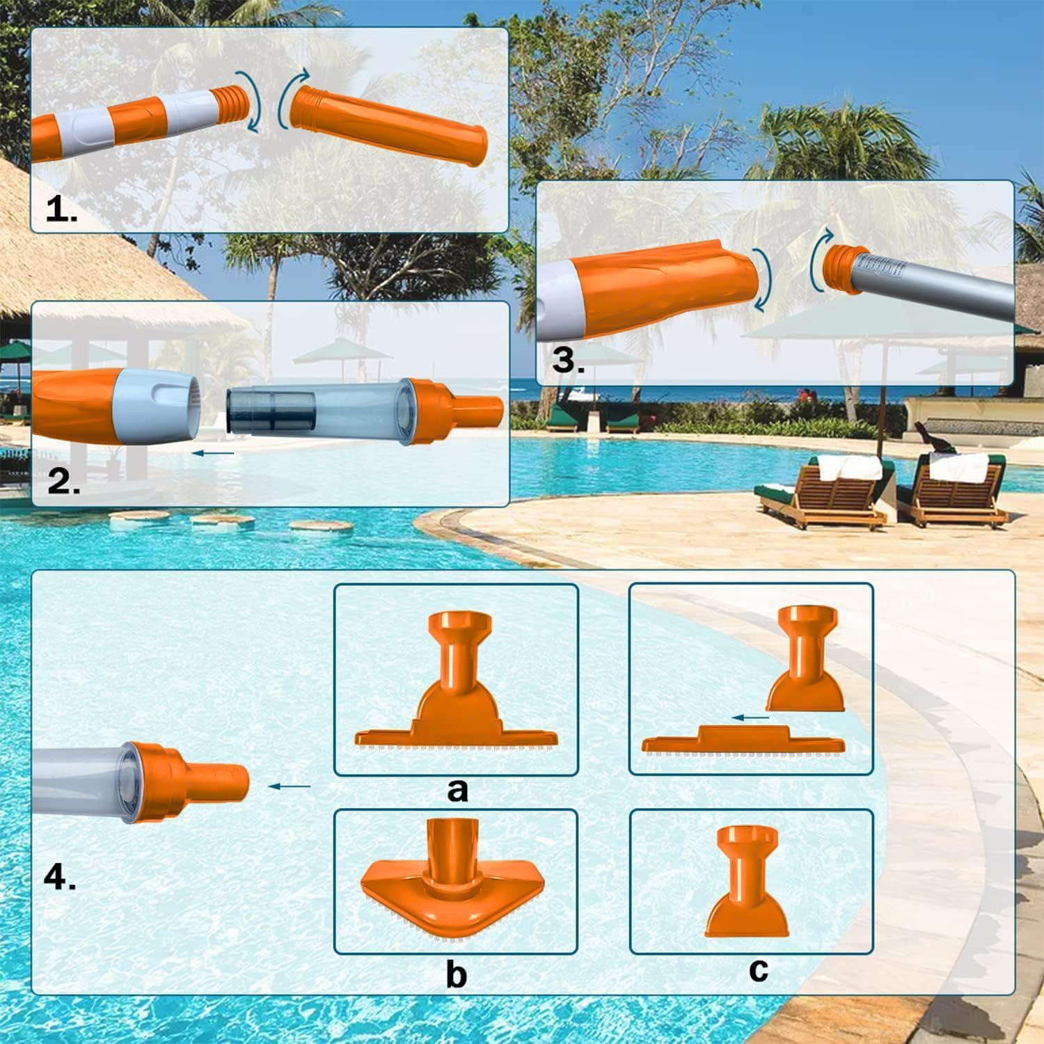 UŻYWANE Odkurzacz basenowy 3w1 PoolyPoly 1814 bezprzewodowy ręczny