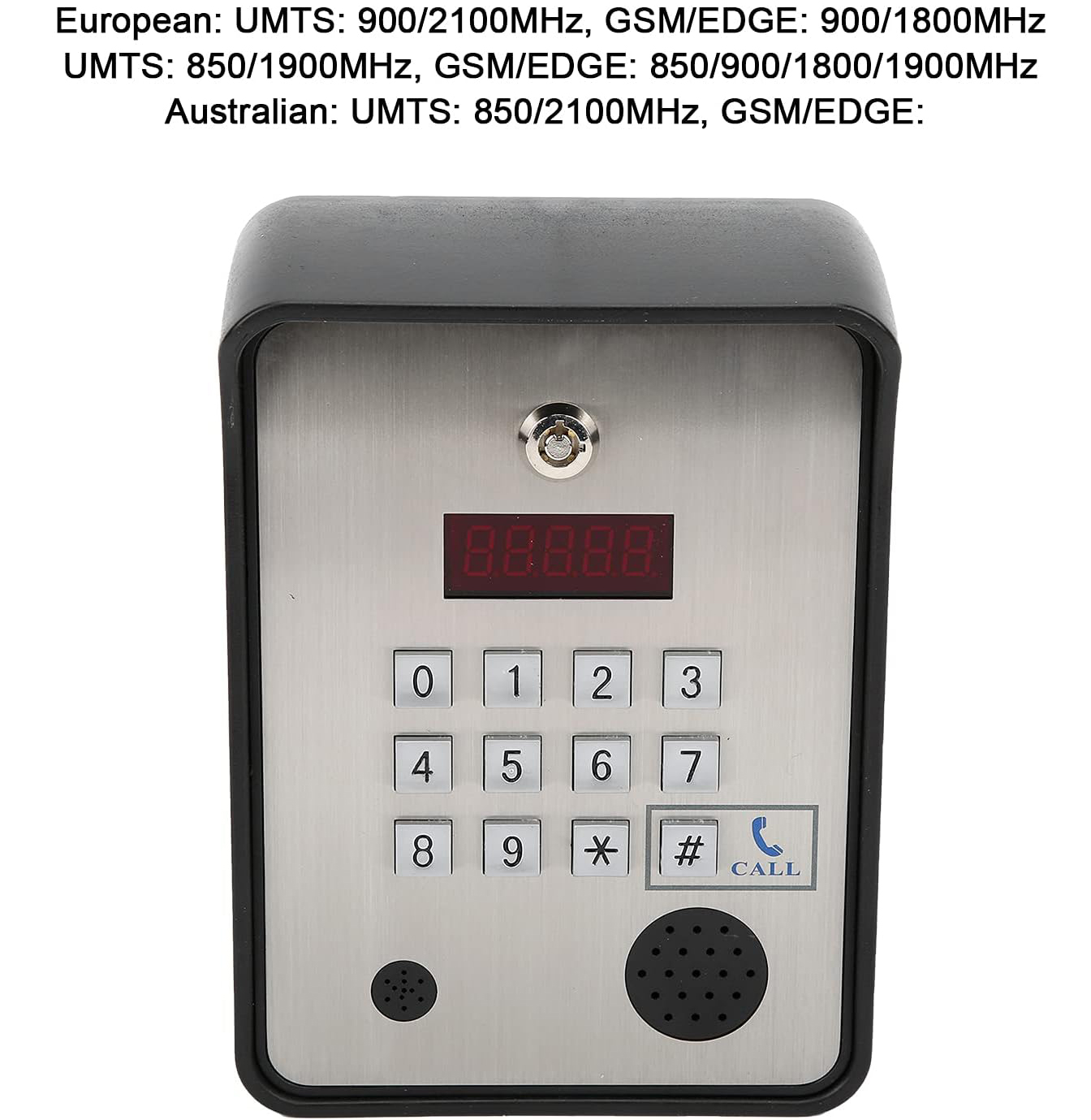 Bezprzewodowy system dostępu Dioche 3G/GSM z interkomem audio i pilotem