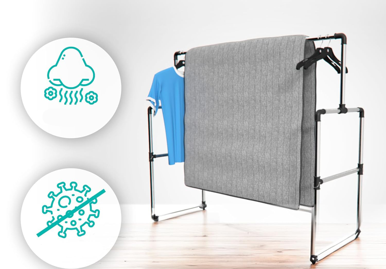 UŻYWANY System chłodzenia materaca Adamson B10 190x100 cm z bawełny