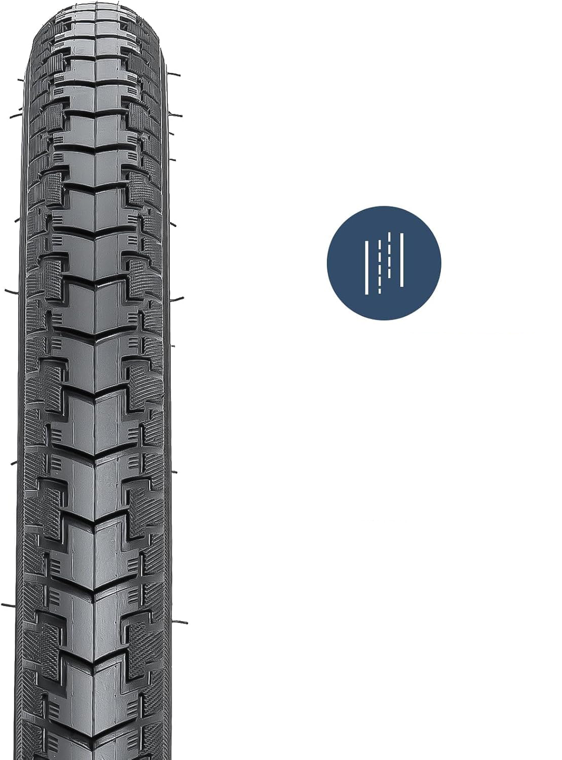 Opona rowerowa z dętką YunSCM 24" 2 szt. AV32mm do roweru miejskiego