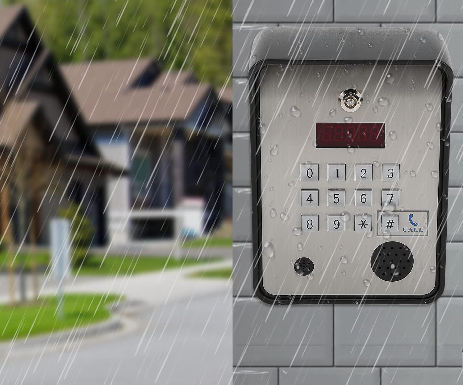 Bezprzewodowy system dostępu Dioche 3G/GSM z interkomem audio i pilotem