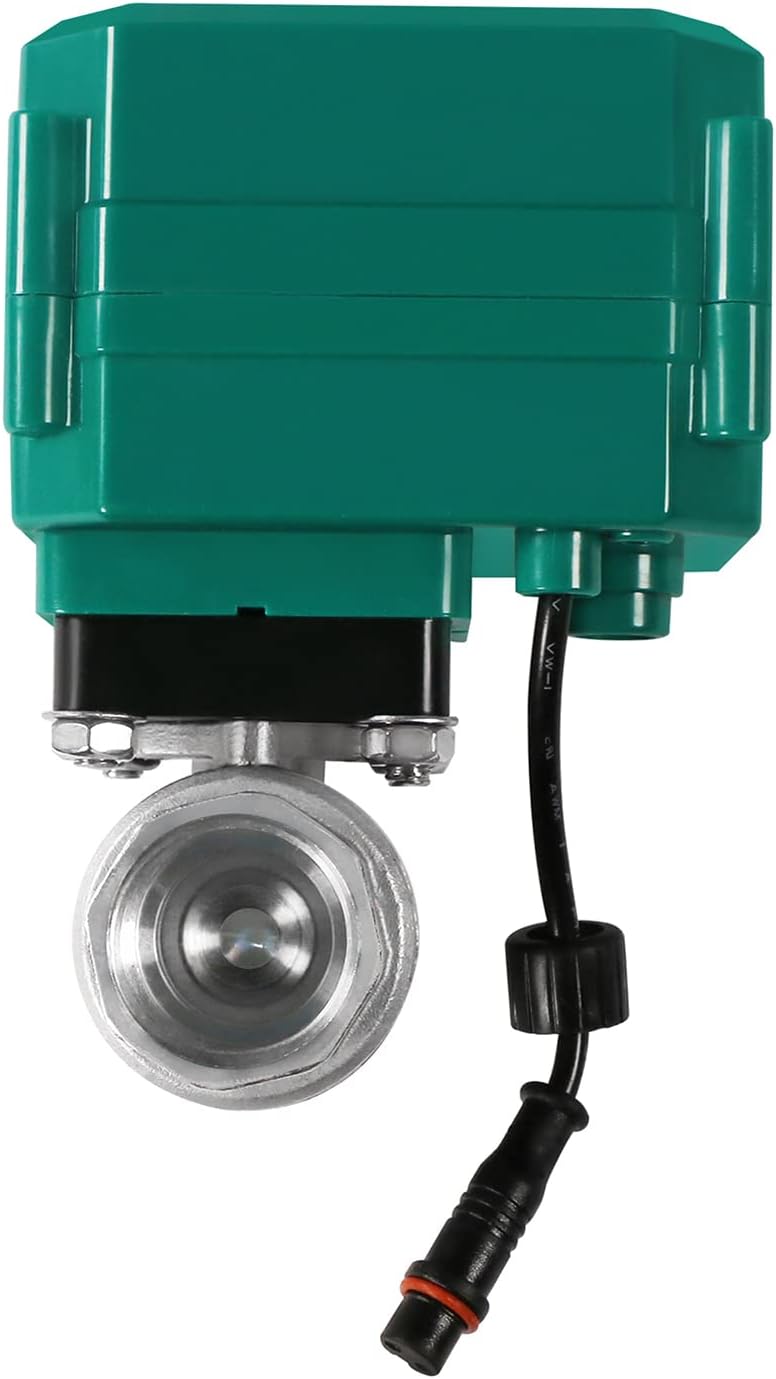 Zawór kulowy elektryczny U.S. Solid 1” WiFi smart ze stali nierdzewnej