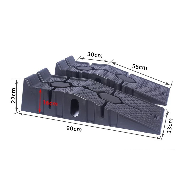 Wzmocnione najazdy samochodowe serwisowe do wymiany oleju i naprawy auta
