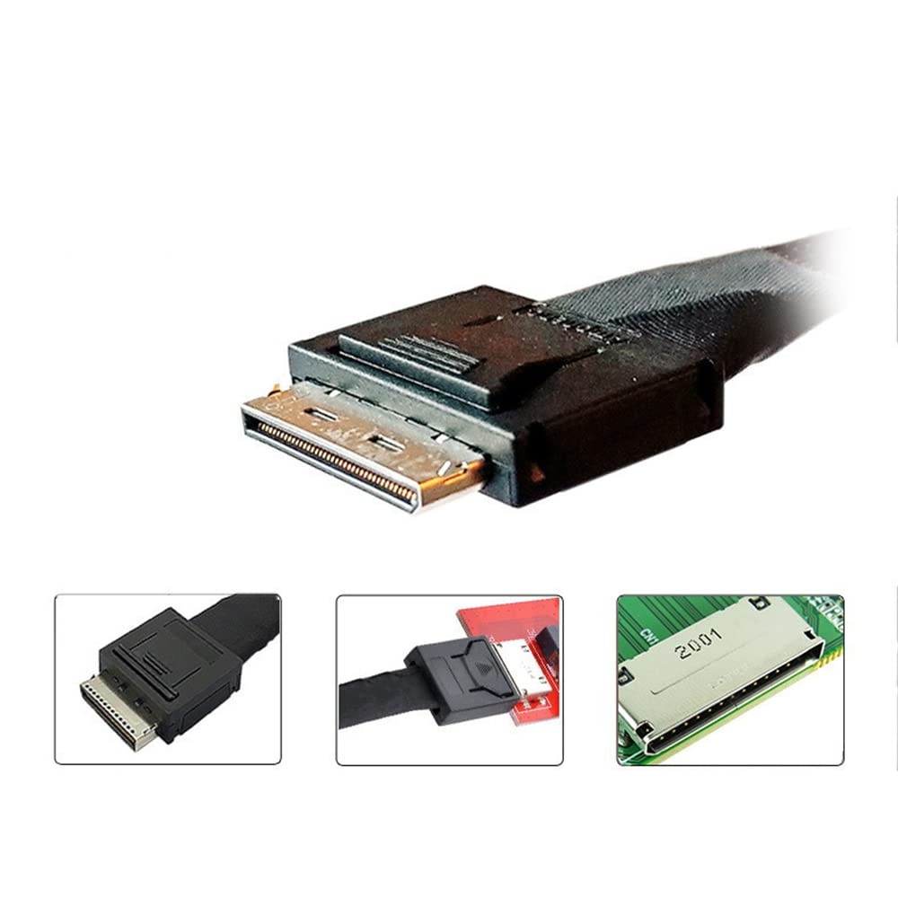 Aktywny kabel danych NFHK OCuLink PCI-Express SFF-8611 8x 8-lane 50 cm