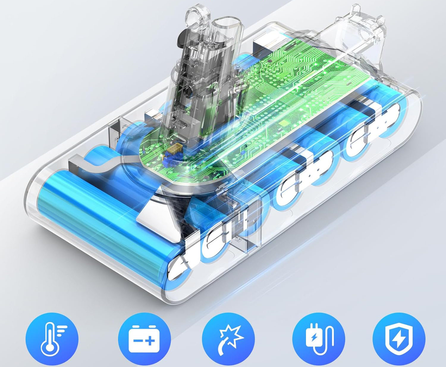 UŻYWANY Akumulator 3900 mAh do Dyson V11 25,2 V zapasowa bateria ASUNCEL