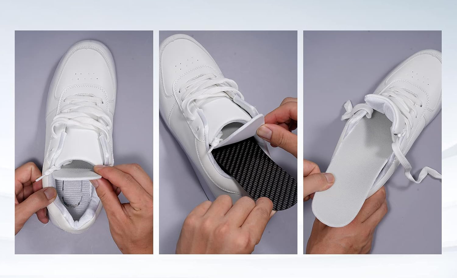 Wkładka do butów z włókna węglowego FAKILO 253 mm mocne wsparcie stopy