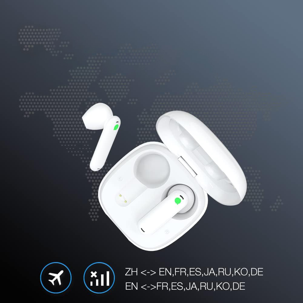 Tłumacz głosowy Timekettle WT2 Edge 2-stronny 40 języków słuchawki APP