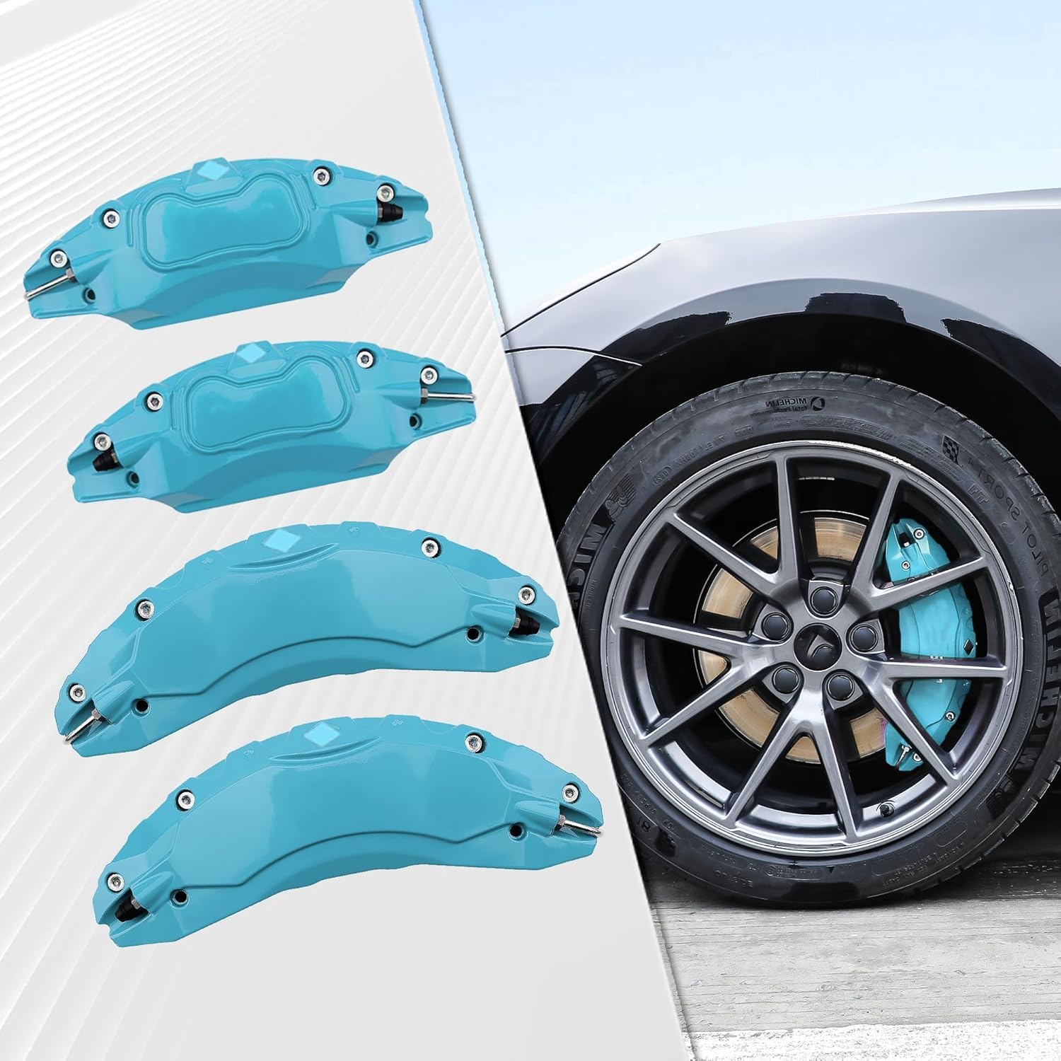 Osłony zacisków do Tesla Model Y 2017-2024 HEYOUTH 0444 POWYSTAWOWY