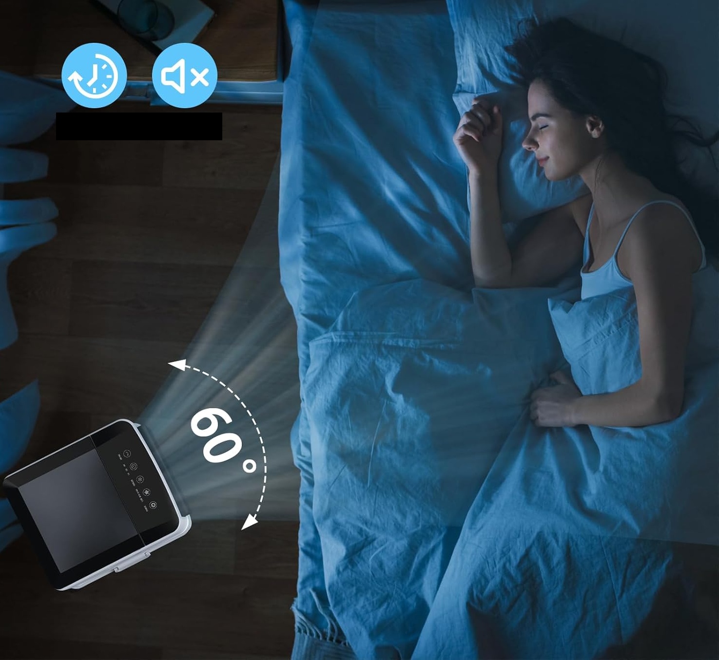 Klimatyzator przenośny 4w1 9,5L Eysddifr BW-102YF POWYSTAWOWY