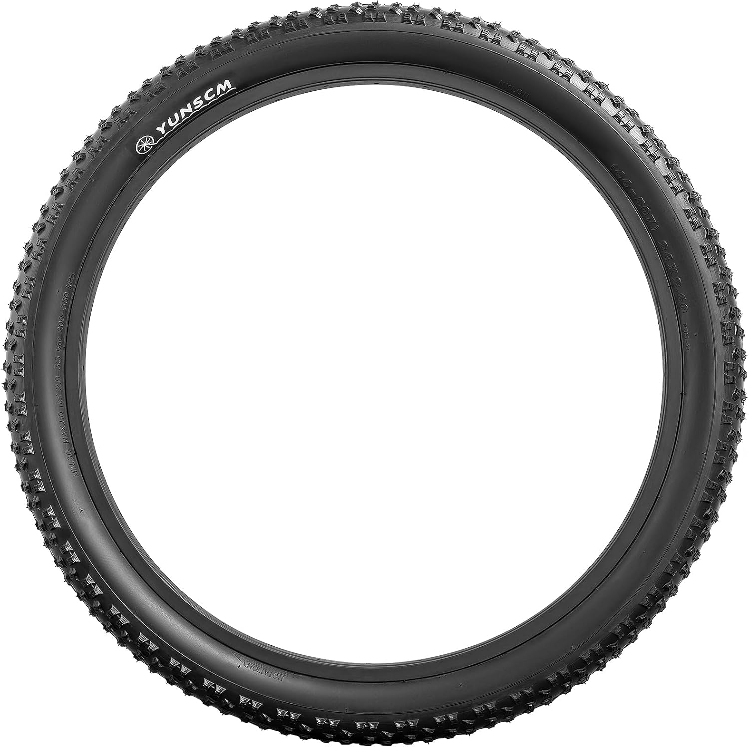 Opony rowerowe YUNSCM YUN-14 24x2.60 66-507 do roweru górskiego 2 szt