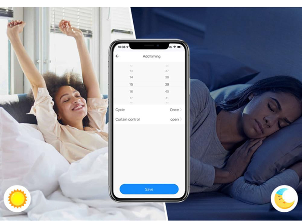 Przełącznik rolet WiFi YOPOTIKA 4 szt. Smart sterowanie Alexa Google Home