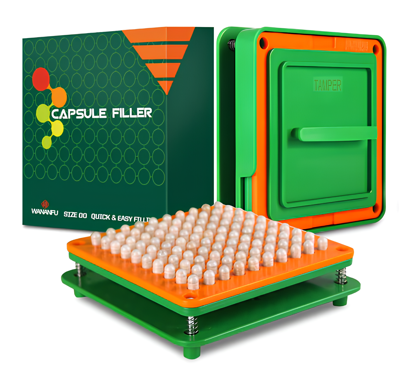 Maszyna do napełniania kapsułek kapsułkarka WANANFU 00 kapsułkarka manualna