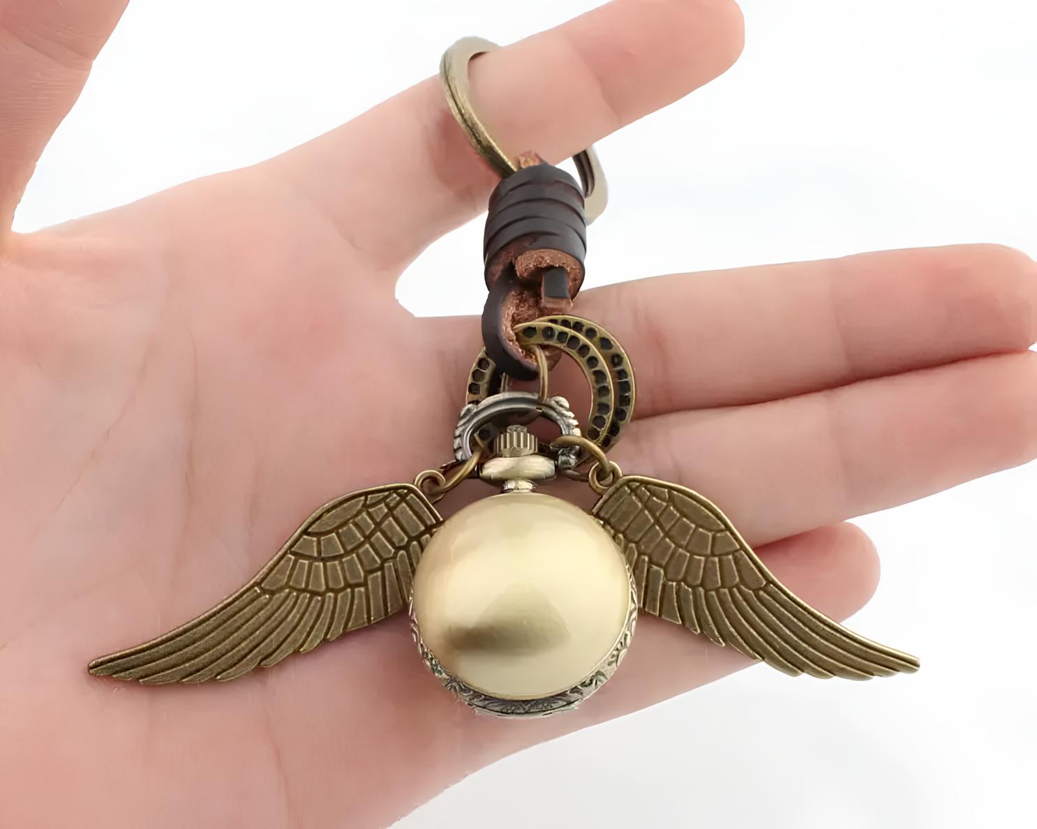 Brelok zegarek Harry Czarownik Snitch miniaturowy zegarek w formie Złotego