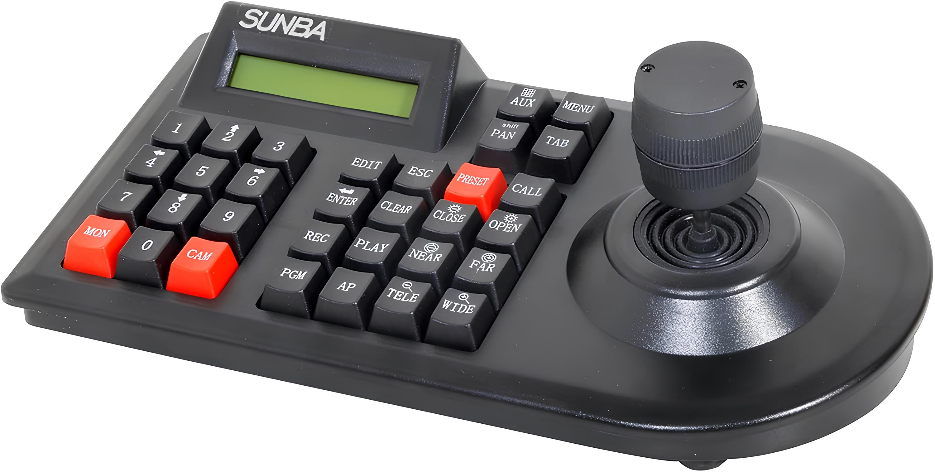 Joystick z klawiaturą SUNBA 3D kompatybilny z większością dekoderów DVR