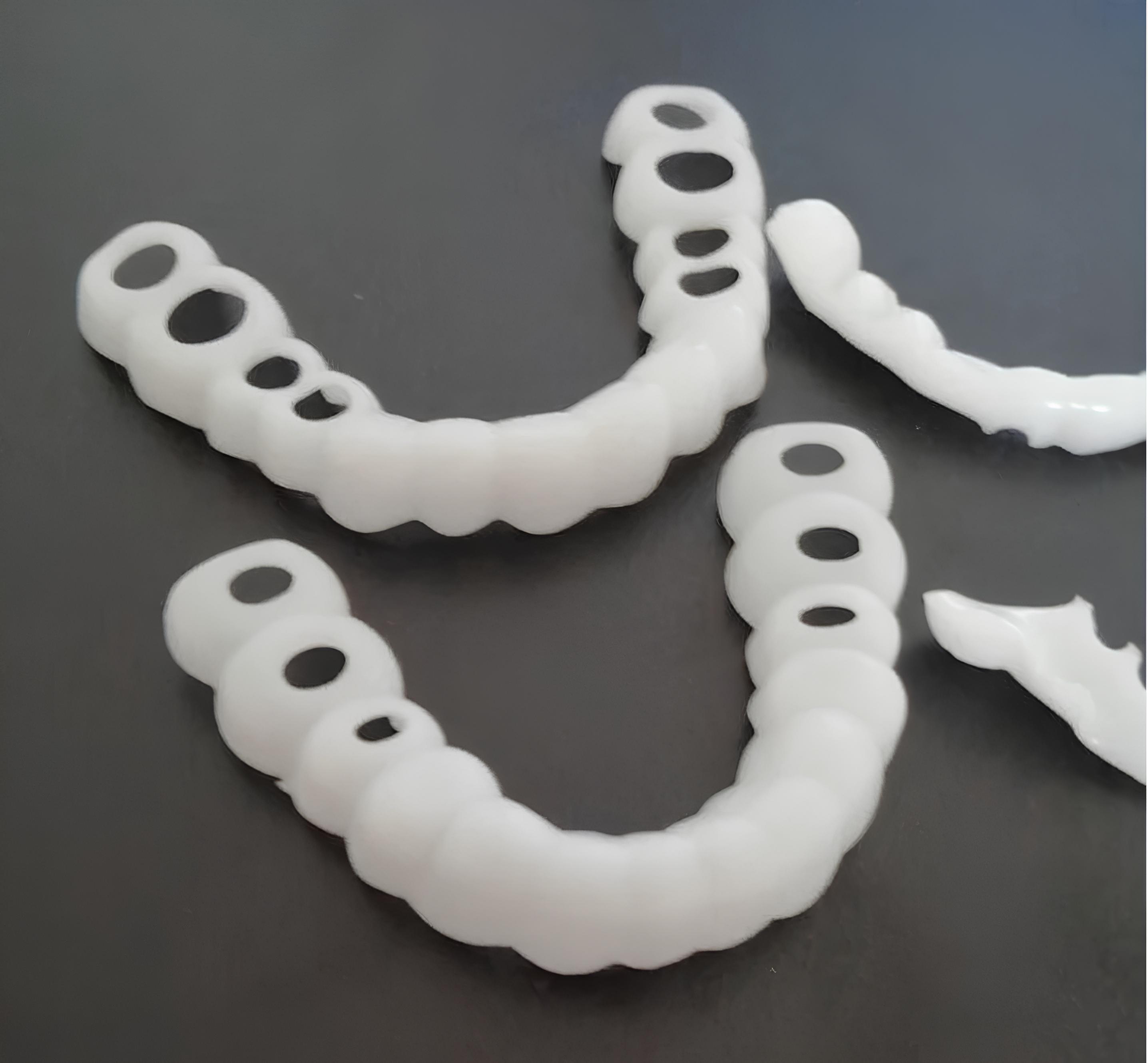 Zdejmowane licówki do zębów Snap On Smile zestaw góra i dół