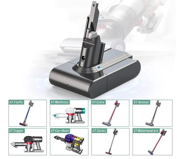 Akumulator 6000 mAh do Dyson V7 akumulator zamienny do odkurzacza