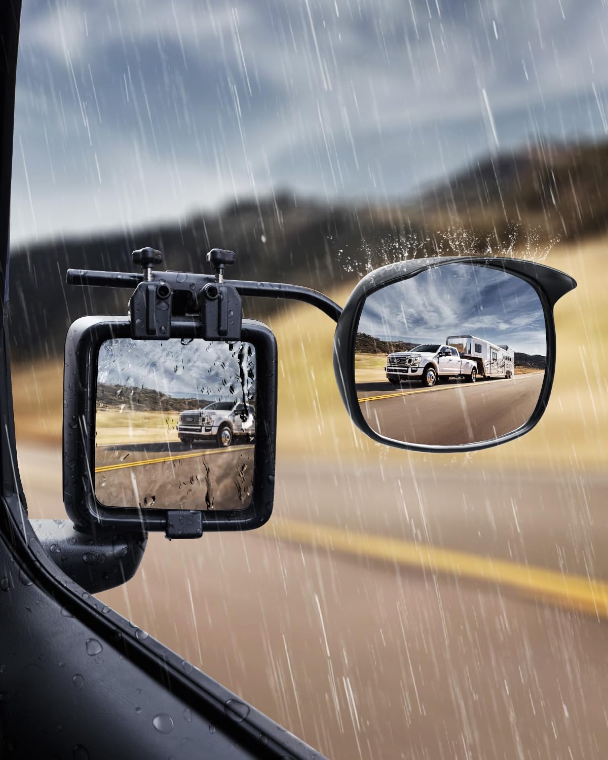 Lusterka holownicze SUPAREE SP-JK2107 uniwersalne do kampera 1 para