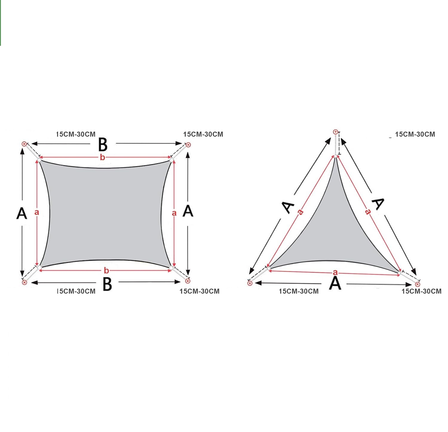 Żagiel ogrodowy przeciwsłoneczny Axt Shade 2x2 m wodoodporny antracyt