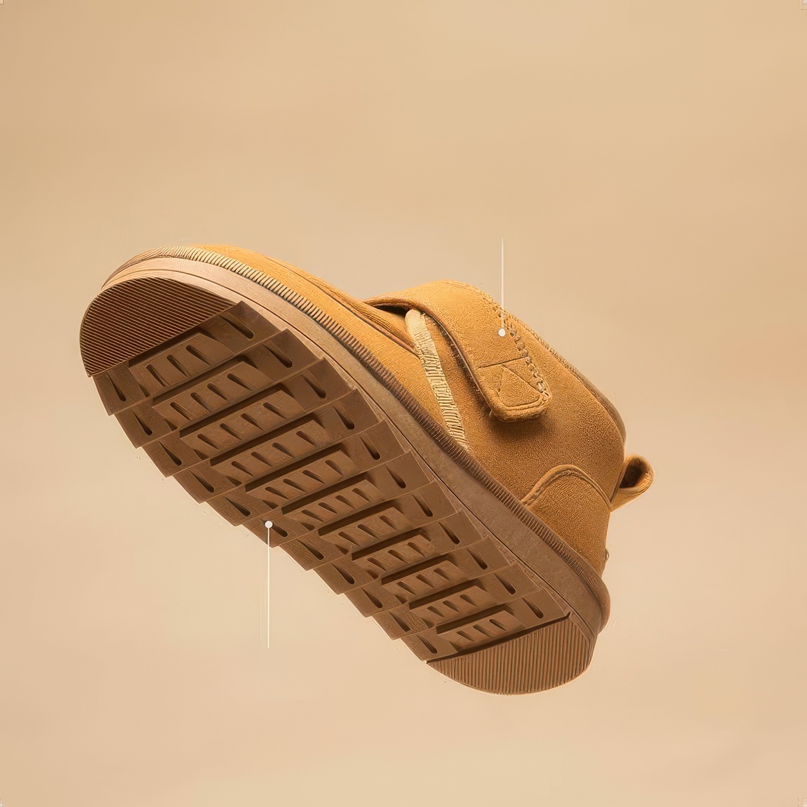 Buty zimowe dziecięce DREAM PAIRS ocieplane trapery z futerkiem dla chłopca