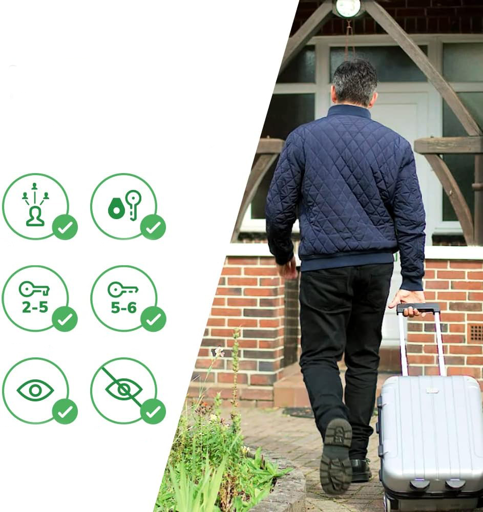 Sejf na klucze Supra P500 Pro z kodem zewnętrzny push-button