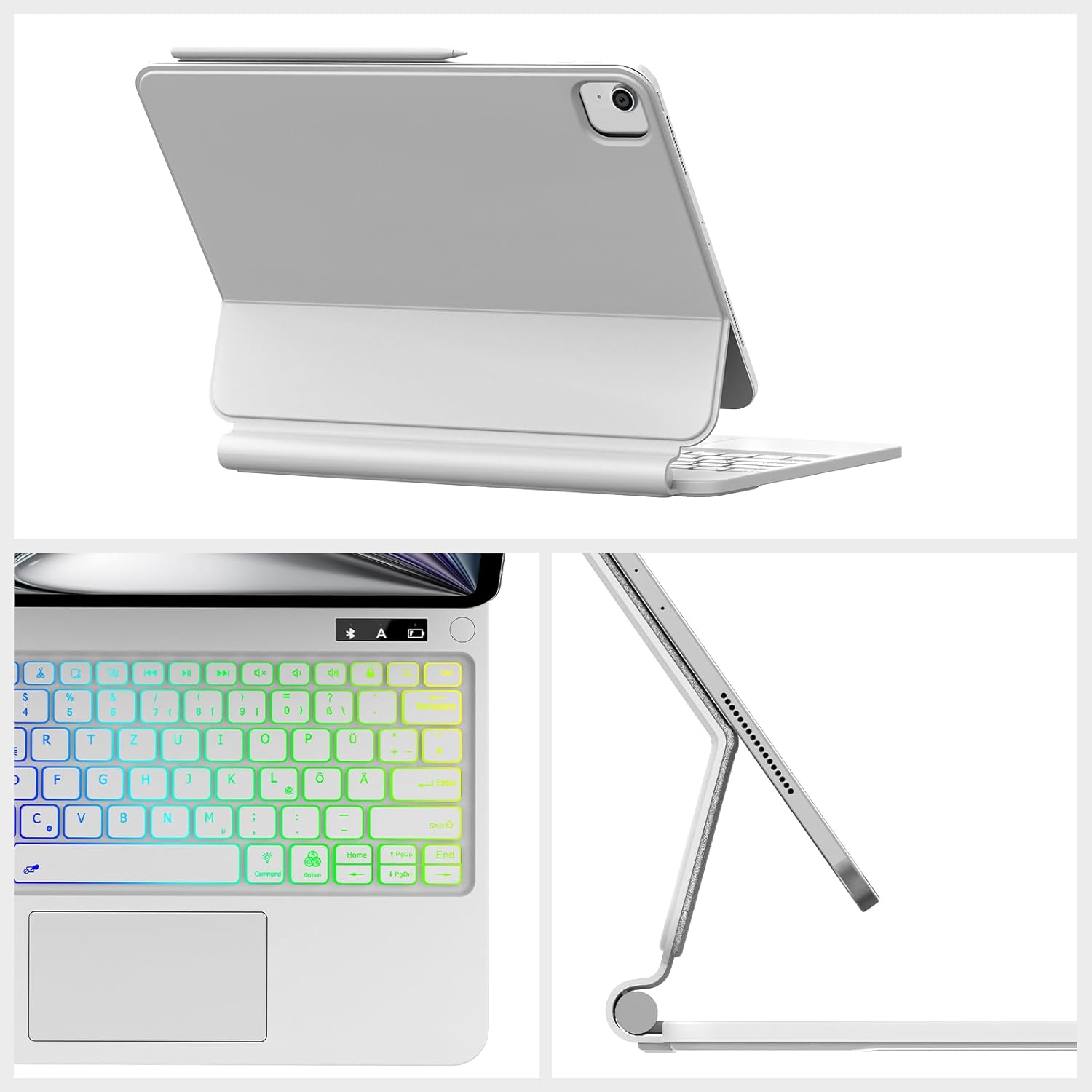 Tastatura Magic Keyboard compatibila cu iPad Air 13 si Pro 12.9