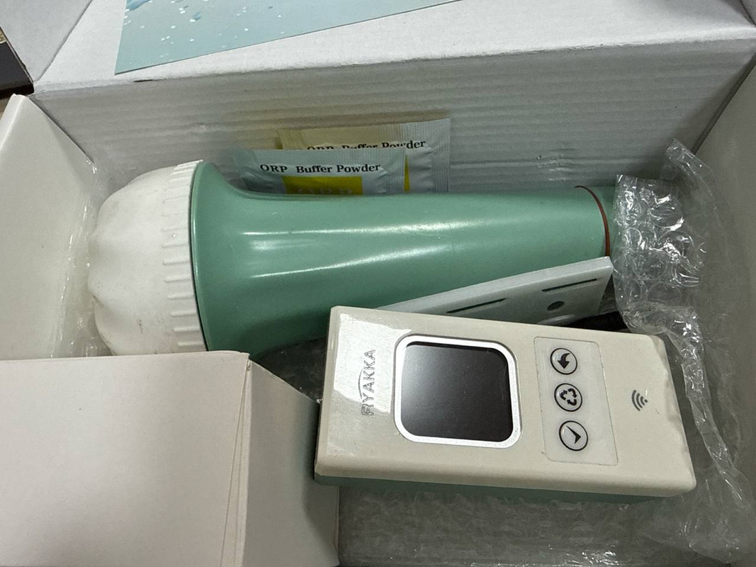 UŻYWANE Miernik jakości wody RA-YCM tester 7w1: Cl pH sól temp ORP EC TDS