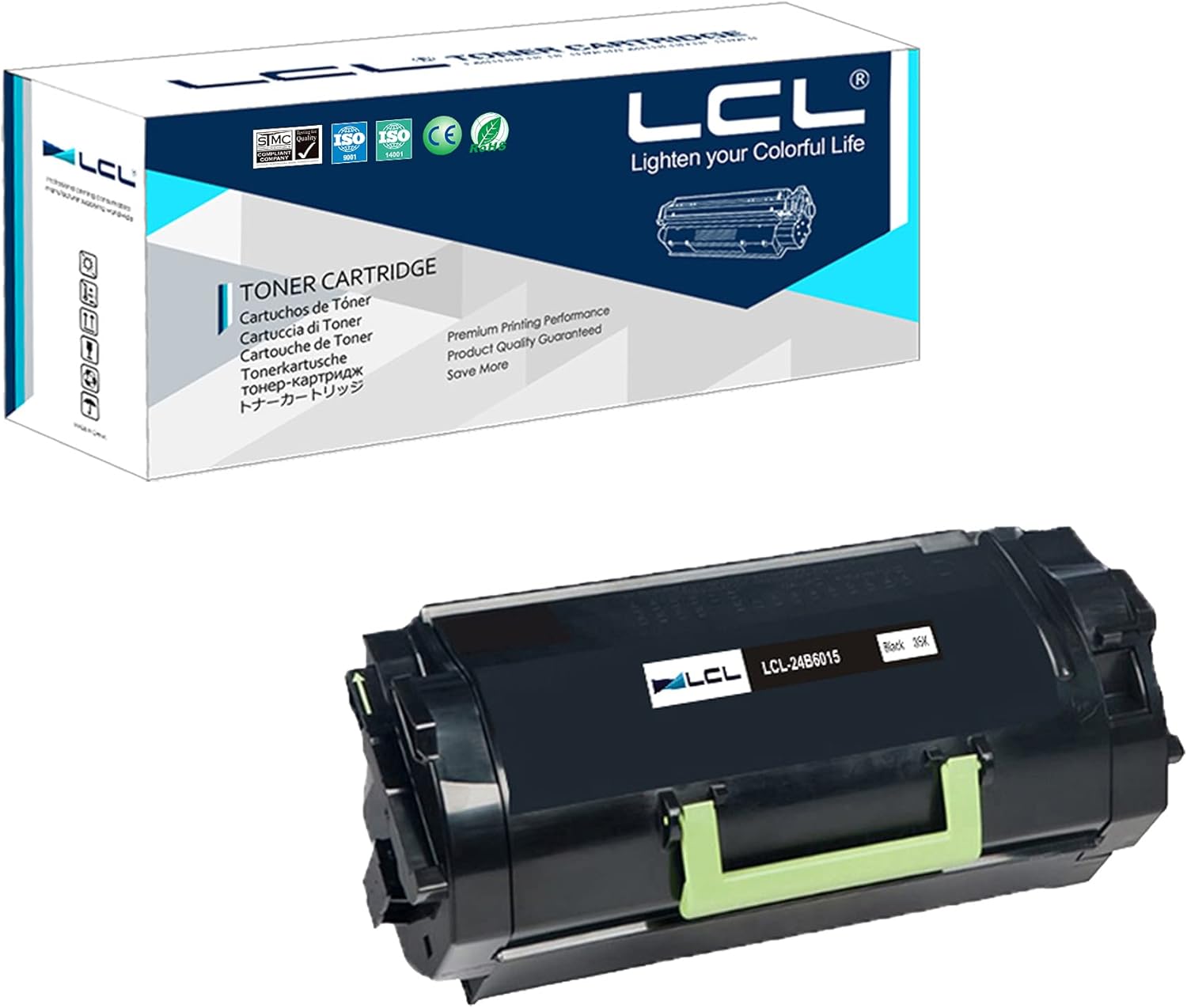 Toner do Lexmark 24B6015 M3150 LCL kartridż czarny 35000 stron zamiennik