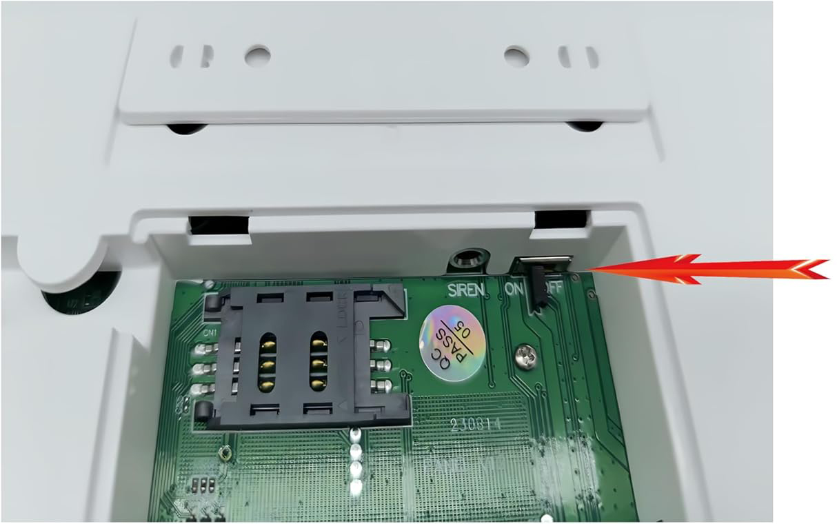 System Alarmowy TECPEAK z GSM/WLAN, Zestaw z Syreną Zewnętrzną