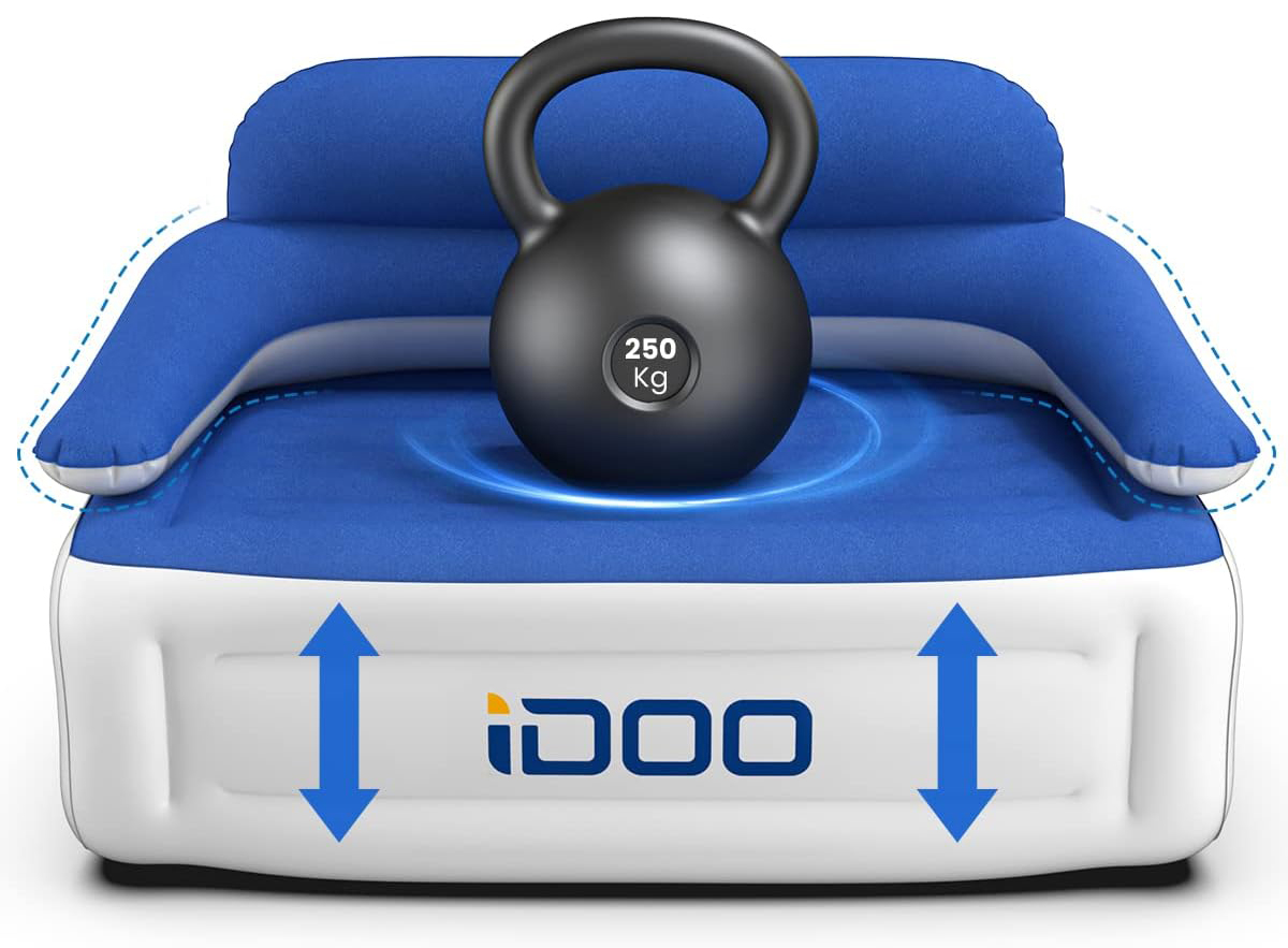 Sofa dmuchana iDOO, model I-C-022, 152x92x84 cm, Po naprawie