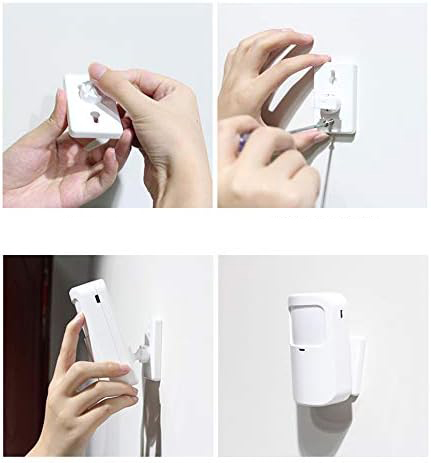 System Alarmowy TECPEAK z GSM/WLAN, Zestaw z Syreną Zewnętrzną