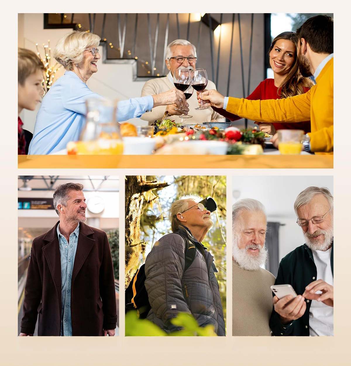 Aparat słuchowy Britzgo VHP-1301 z regulacją głośności ładowanie USB-C