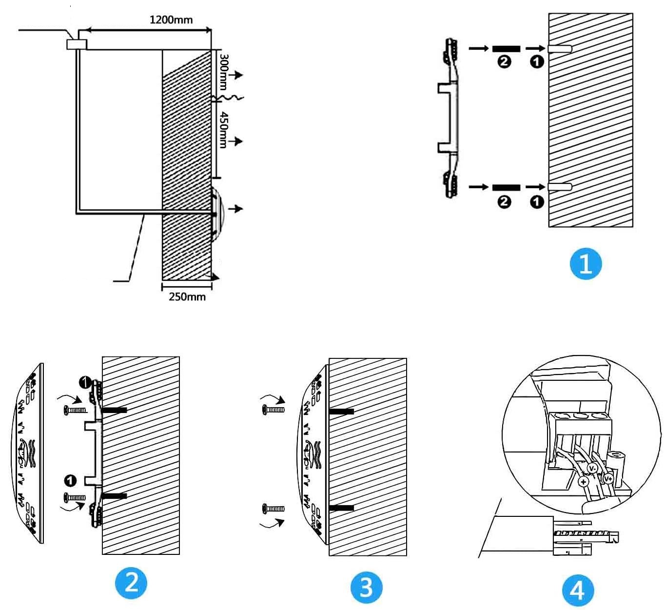 Lampa basenowa LED LyLmLe 35W podwodna IP68 3000K 2800lm 12V R-PL34-S35W