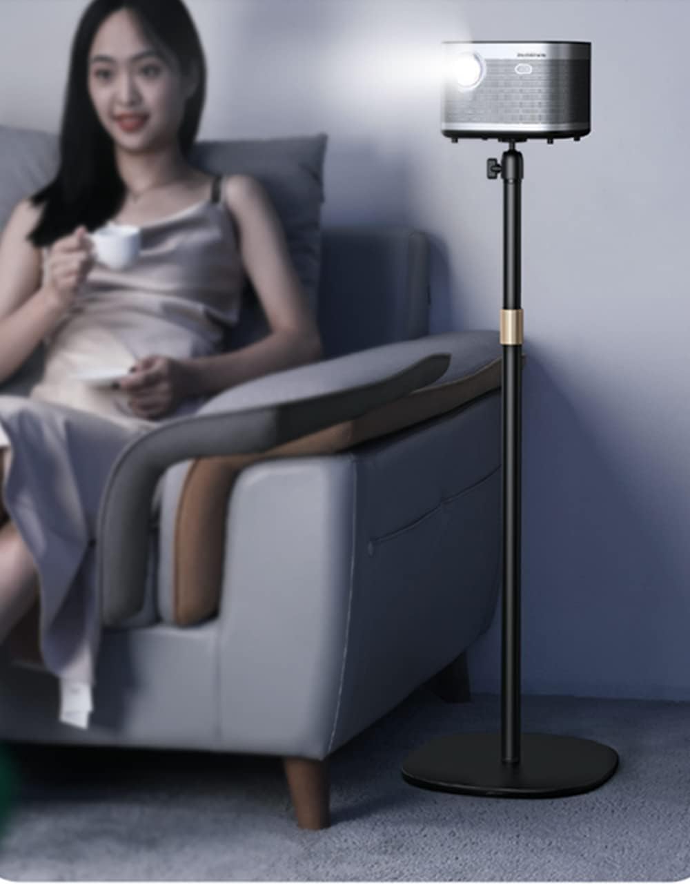 Uchwyt projektora 360° HIBORI regulowany wysokość XGIMI VANKYO POWYSTAWOWY