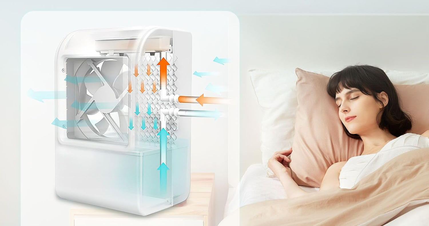 System chłodzenia materaca YJINGRUI LM-SL406, 1,7-3 l, 1,6 m x 0,7 m