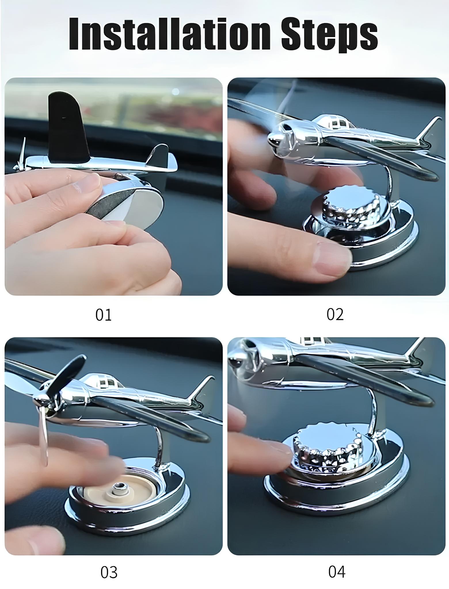 Zapach samochodowy Dyfuzor samolot aromatyczny Solar Aroma